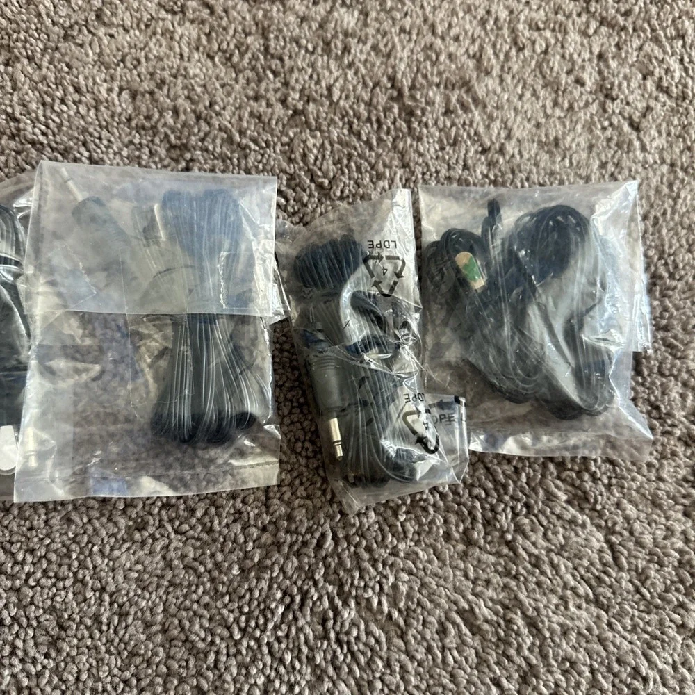 8 External Infrared (IR) Blaster Cables Lot + Extra Cords With One Or The Other
